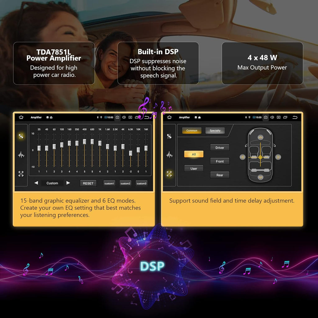 9 Inch Single Din Car Stereo Receiver U169