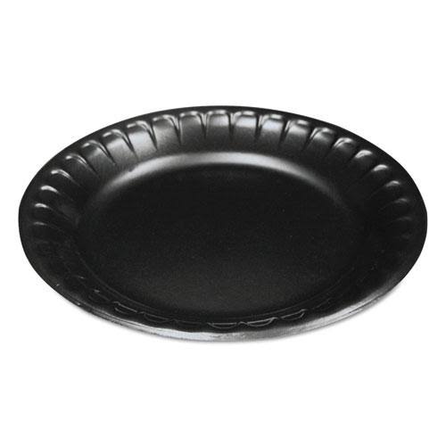 White 3-Compartment Laminated Foam Plate, 540/Carton L150