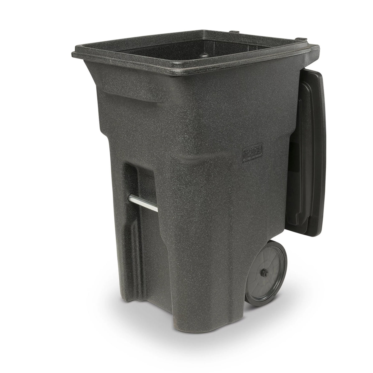 64 Gal. Trash Can with Quiet Wheels and Lid G3605