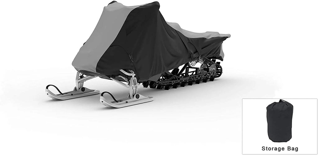 Snowmobile Cover with Built-in Securing Straps A8909