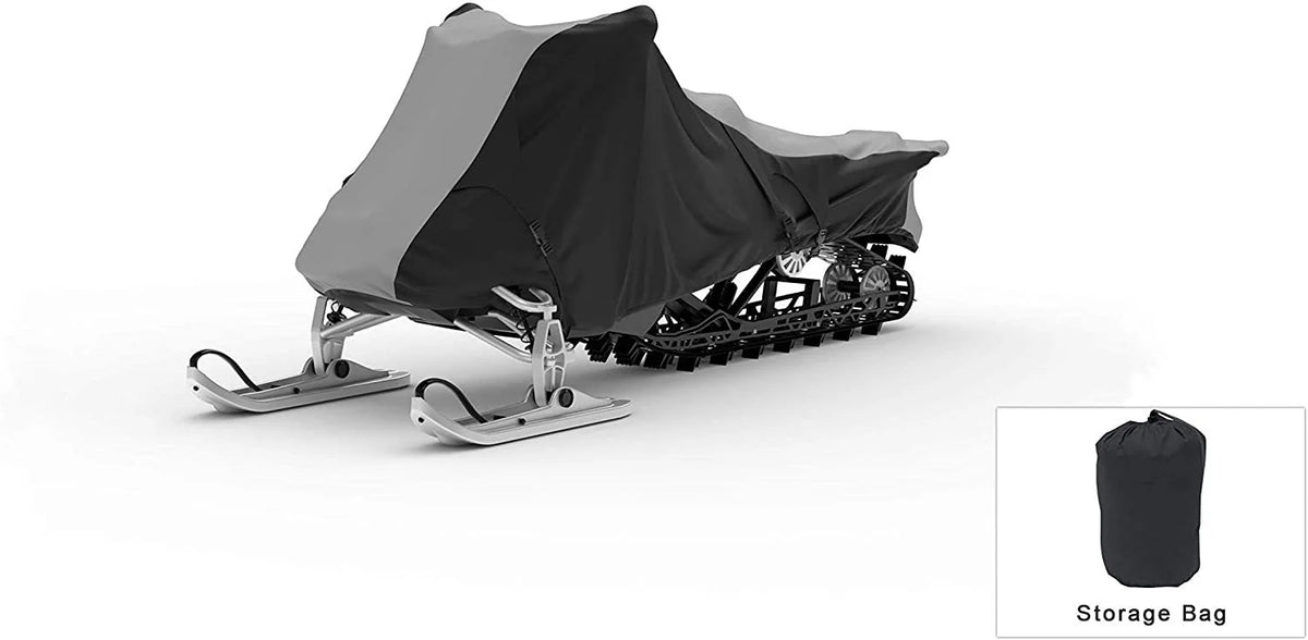 Snowmobile Cover with Built-in Securing Straps A8909