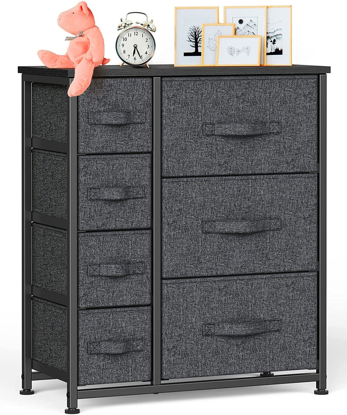 7 Drawer Fabric Dresser Q6754