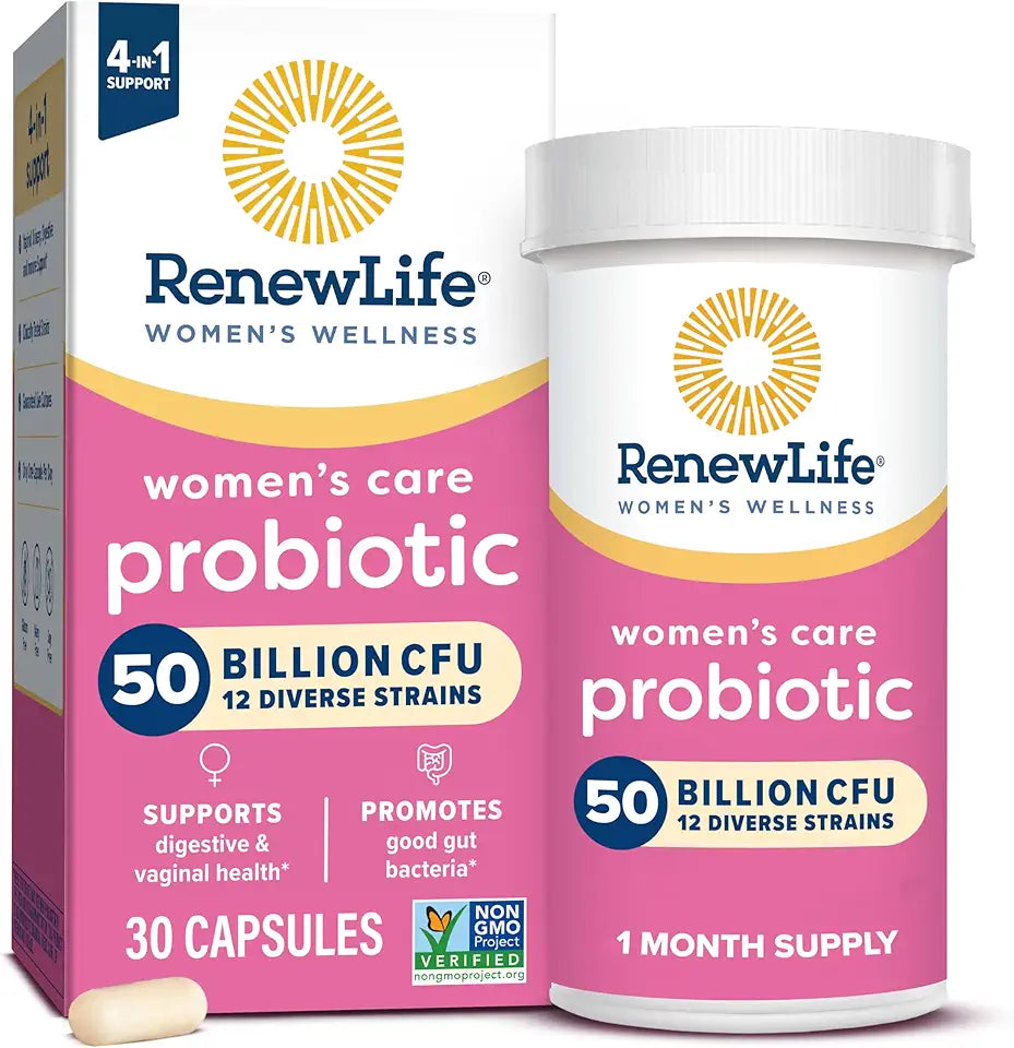 Women's Probiotic Capsules 50 Billion CFU 30 Count O76751