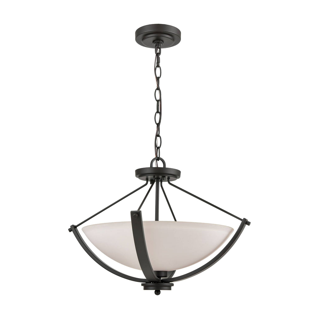 Semi Flush Mount Oil Rubbed Bronze 3 Light C117