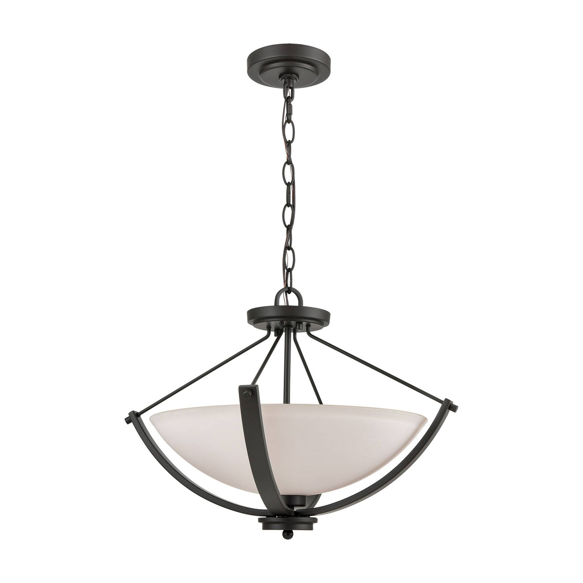 Semi Flush Mount Oil Rubbed Bronze 3 Light C117