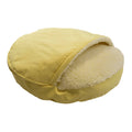 Lemon Micro Suede Pet Bed M934