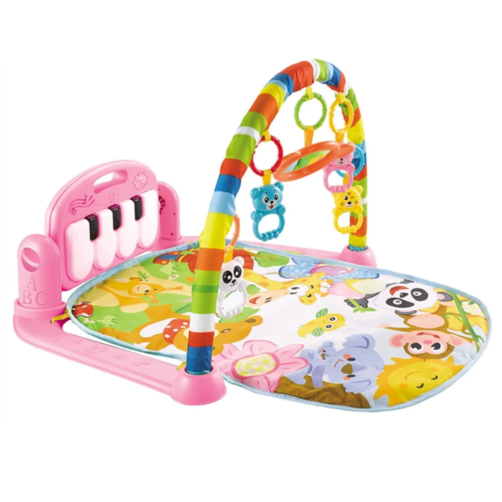 Playmat Kick and Play Piano Gym with Music Hanging Mirror Z123212