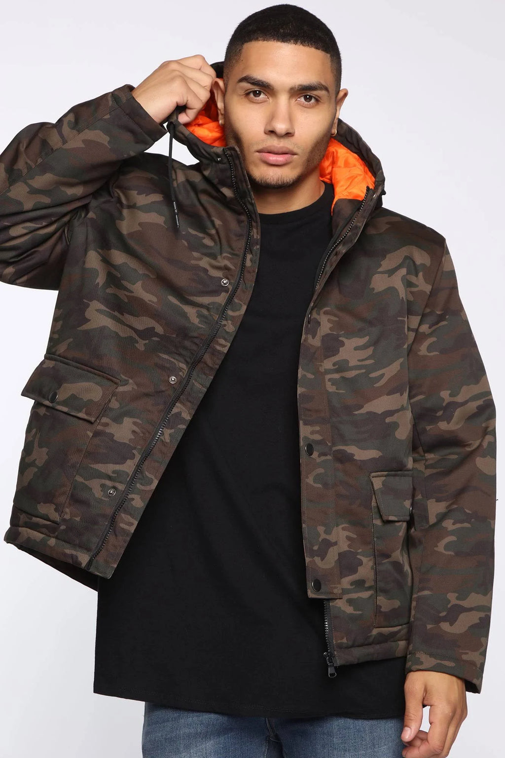 Camouflage Jacket Size Small C853