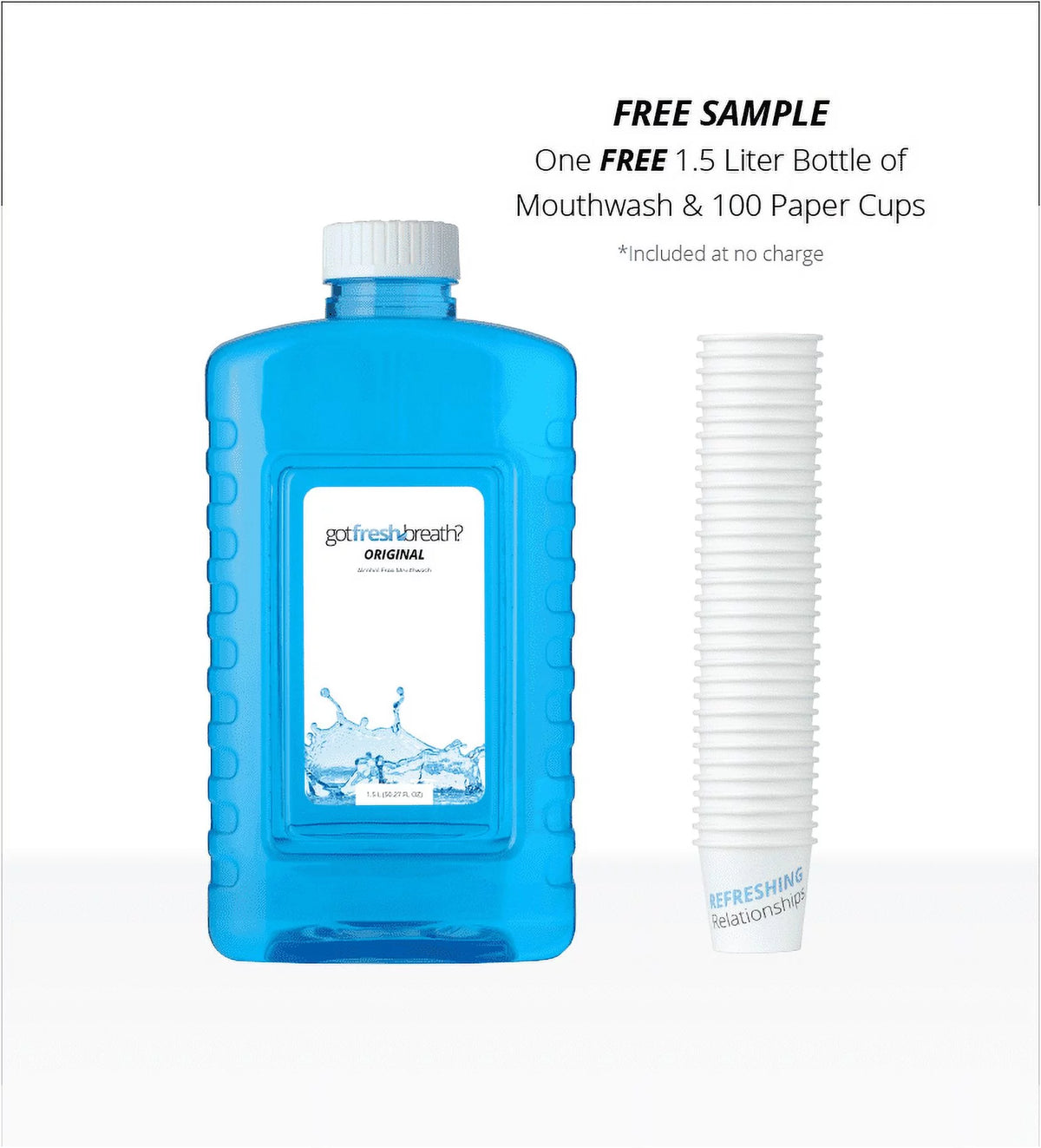 Manual Mouthwash Dispenser B96353