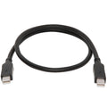Black Thunderbolt Cable 1m T6889