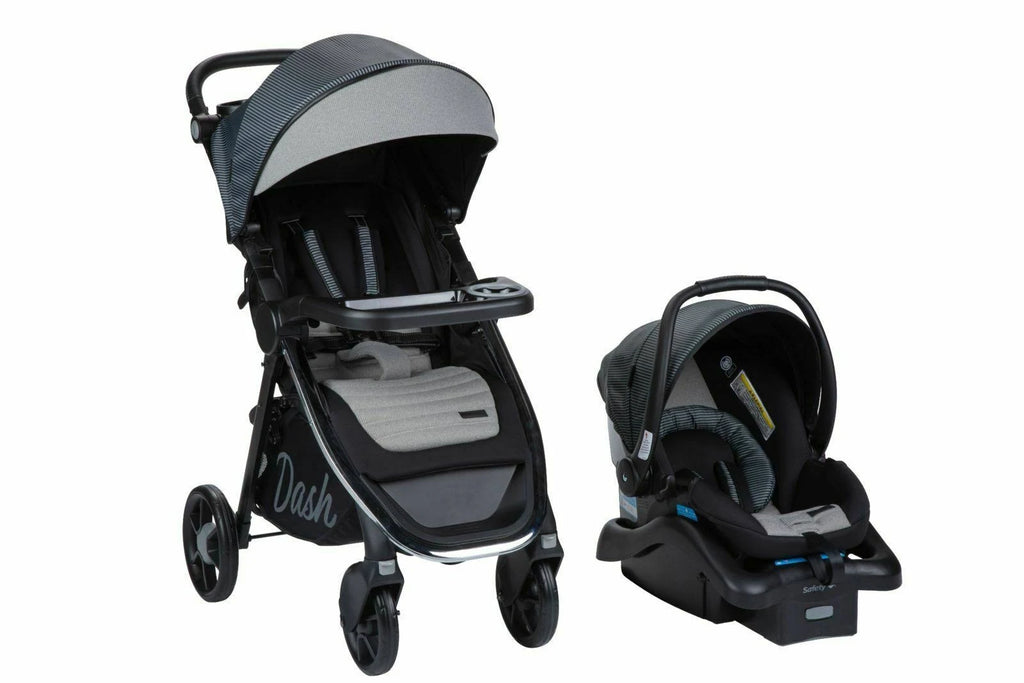 Gray Travel System Stroller and Infant Car Seat R40554