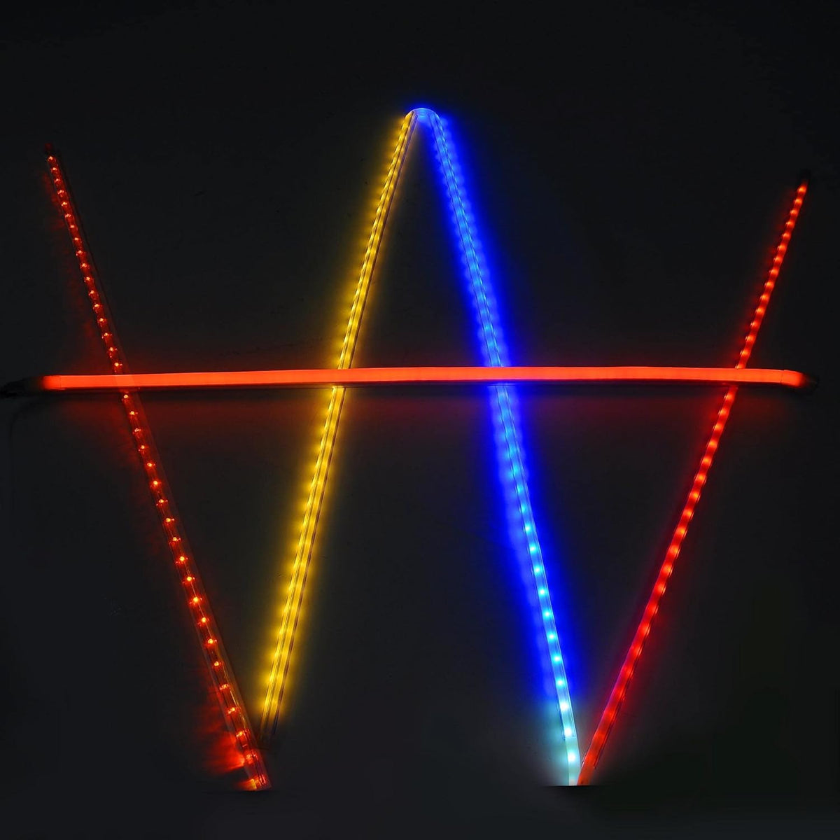 20Pcs Clear PVC Channel Mounting Holder for 9/16" LED Neon Flex Strip Light T87147