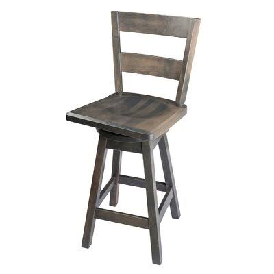 Antique Slate Solid Wood Counter Stool L841821