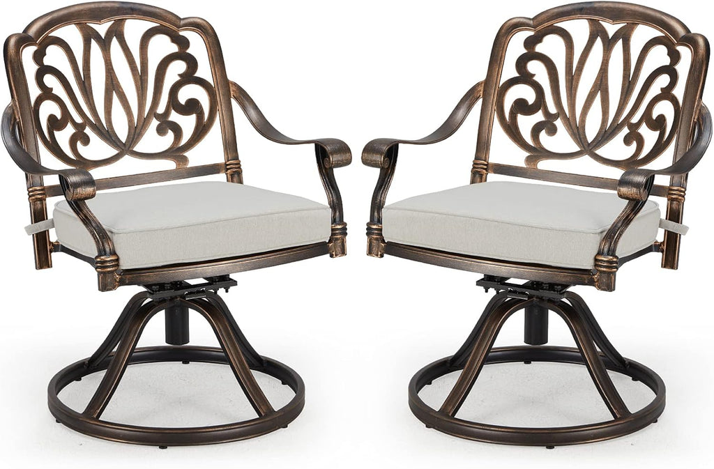 35.4 Cast Aluminum Patio Bistro Table A366848