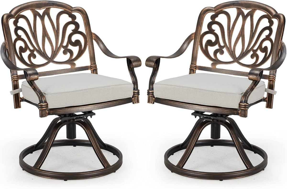 35.4 Cast Aluminum Patio Bistro Table A366848