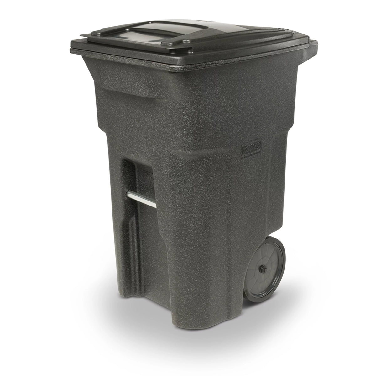 64 Gal. Trash Can with Quiet Wheels and Lid G3605
