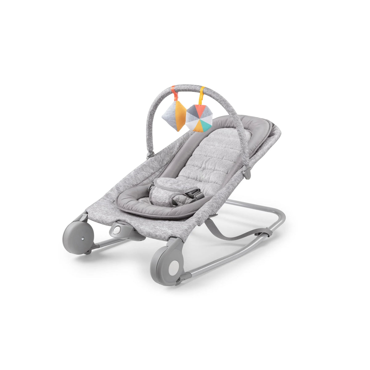 2-in-1 Baby Bouncer & Rocker, Light Gray Tweed V159522