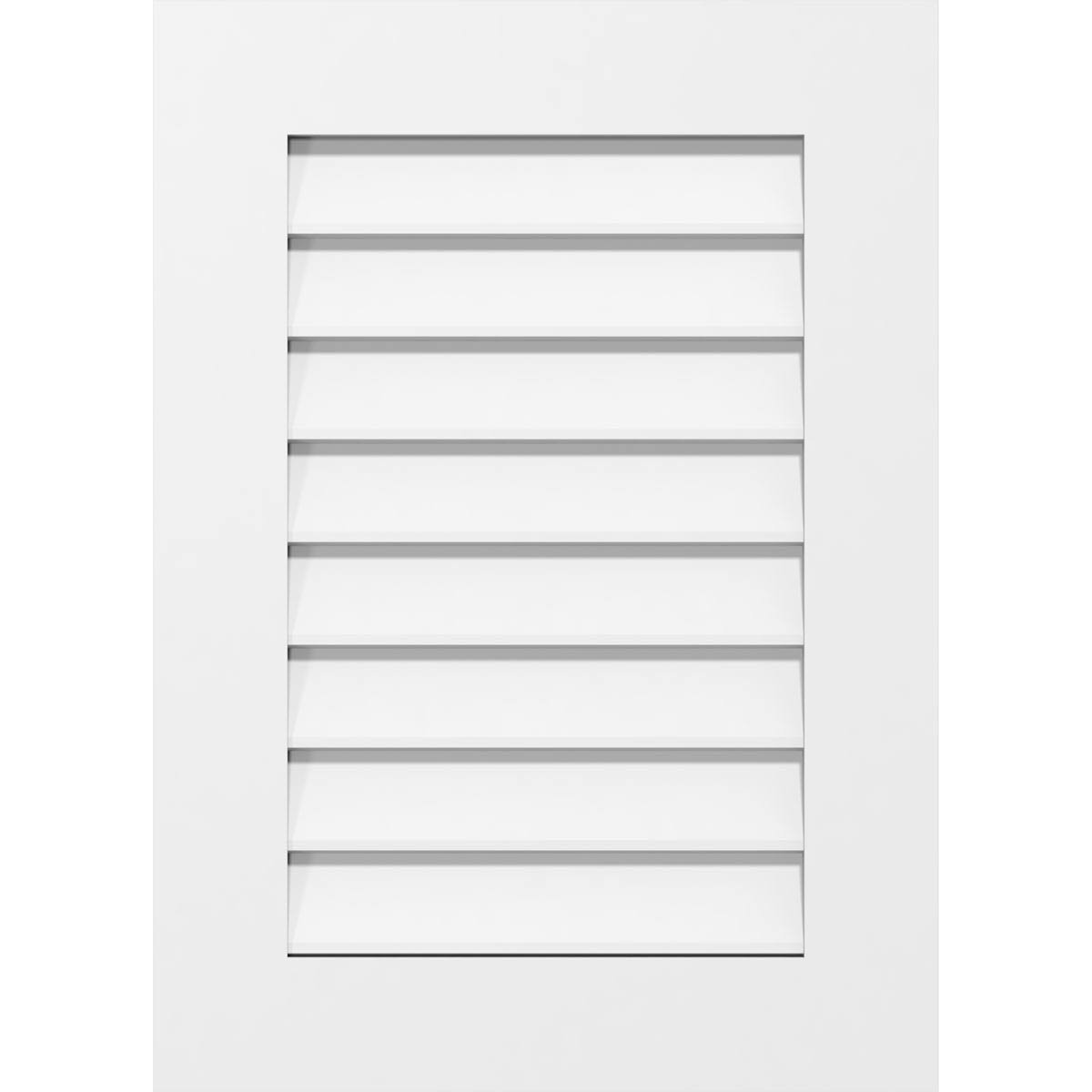 PVC Gable Vent O9696