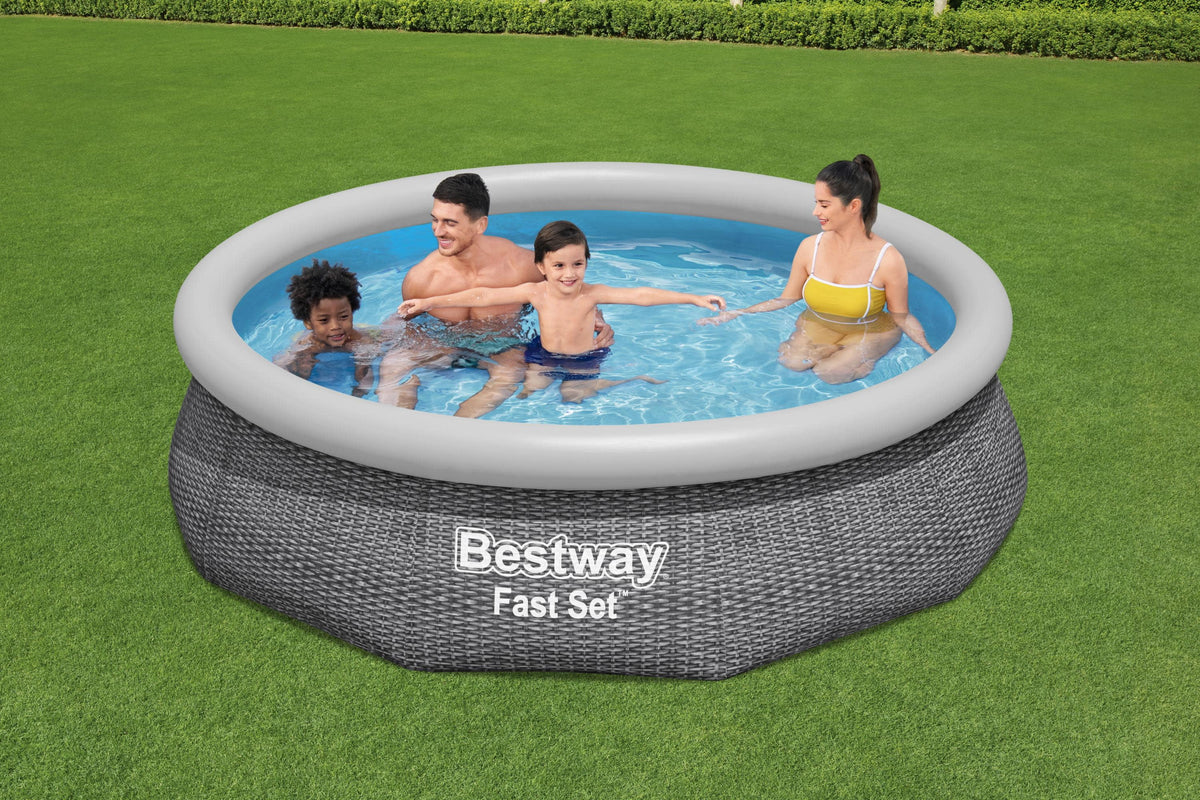 10' x 2.1' Inflatable Above Ground Pool G188096