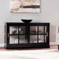 Black/White Curio Cabinet B91746